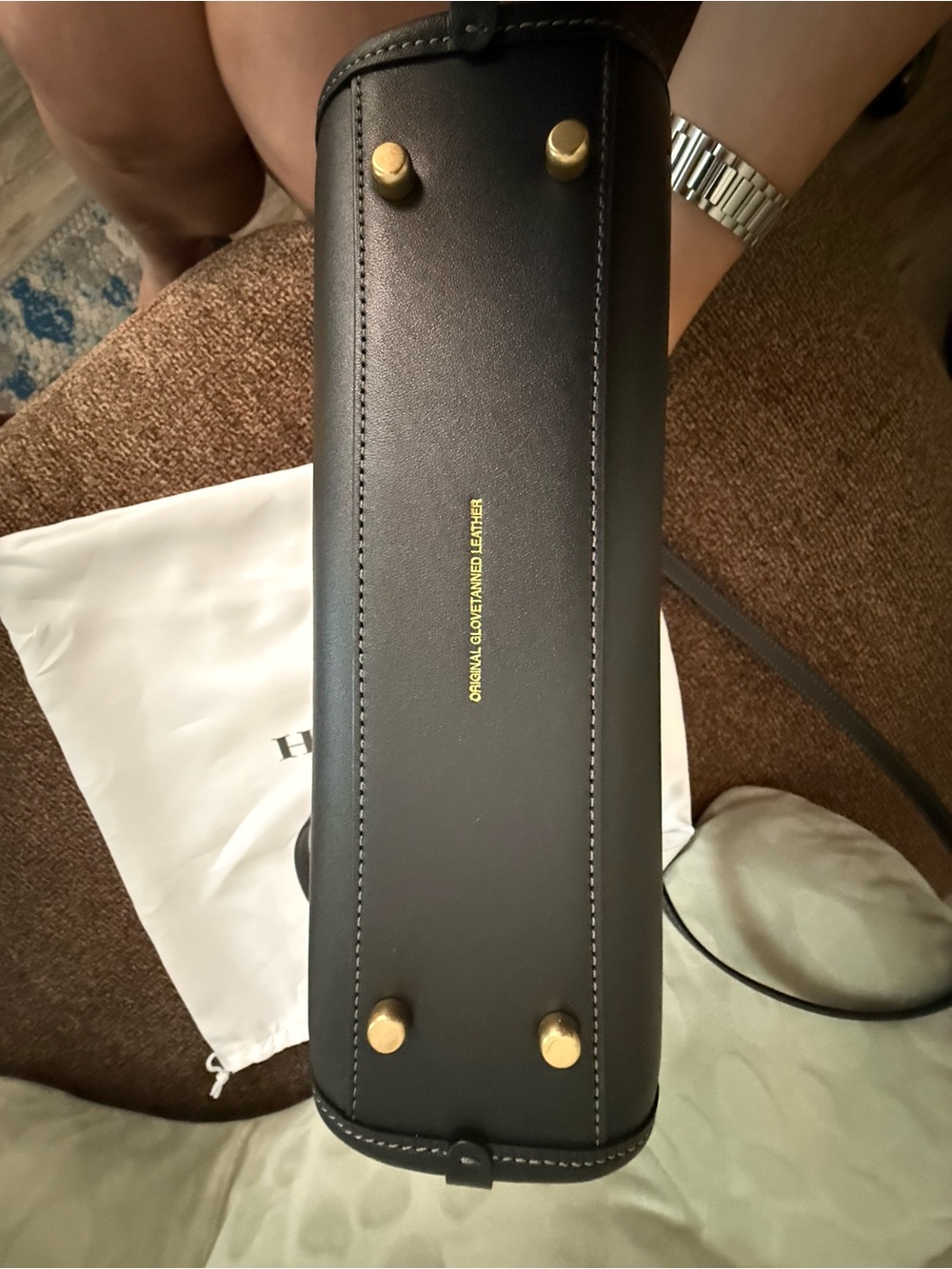Coach NWT Swing Zip Bag Black - Picture 6 of 6
